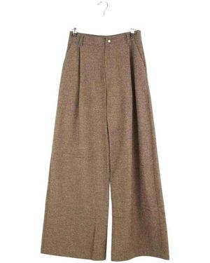 Songe Lab Pantalons large Pantalon large marron