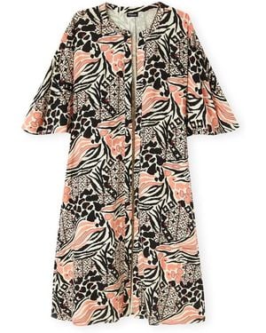 Daxon Tunique by - Kimono de plage - Multicolore
