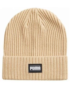 PUMA Bonnet Ribbed Classic Cuff Beanie W - Neutre