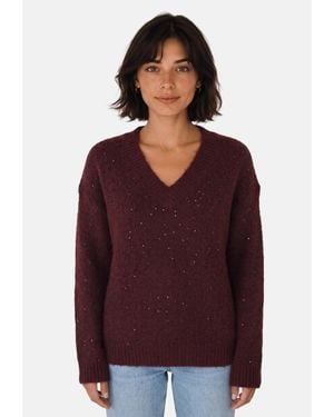 Le Temps Des Cerises Pull Fmiry00000000Ml262 - Violet