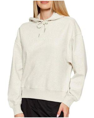Calvin Klein Sweat-shirt LV044C210G-P4P - Blanc
