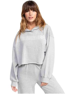 Roxy Sweatshirts À Capuche 49791087837523 - Gris