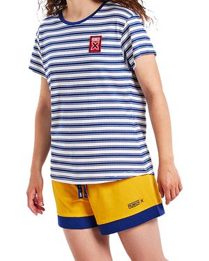 Munich Ensembles De Pyjama Mueh0200 - Bleu