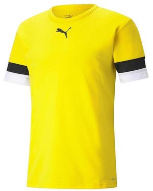 PUMA T-shirt Maillot Teamrisey Jaune