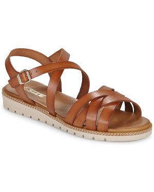 So Size Flache Sandalen Margot - Braun