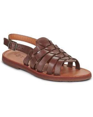 MAPACHE Flache Sandalen Cali - Braun