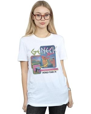 Genesis T-Shirt World Tour 78 - Blanc