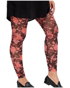 Mama.licious Collants Mesh - Rouge