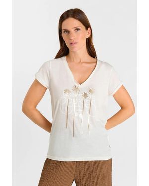 Le Temps Des Cerises T-shirt T-shirt veko - Blanc