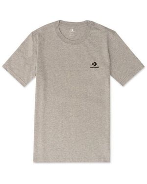 Converse T-shirt 10023876A05 - Gris