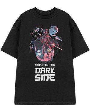 Disney T-shirt Come To The Dark Side - Noir