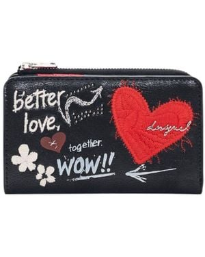 Desigual Portefeuille Portefeuille Wow Emma 2.1 - Rouge