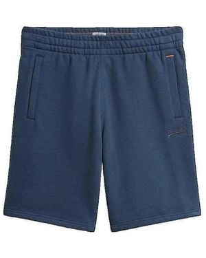 Superdry Pantalon Essential Ub - Bleu
