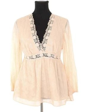 Manoush Blouses Blouse en soie rose - Neutre