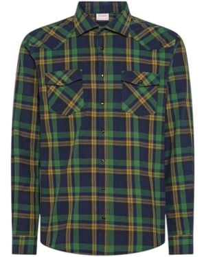 Sun 68 Chemise S45109-AI26-74 - Vert