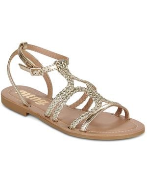 MTNG Flache Sandalen Tatiana - Mettallic