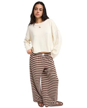 Roxy Bas De Pyjama Blossom Ridge - Marron