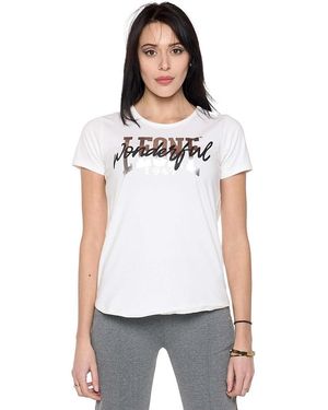 Leone 1947 T-Shirt T-Shirt Short Sleeves Pearl - Blanc