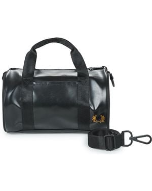 Fred Perry Reisetasche Tonal Classic Mini Barrel Bag - Schwarz