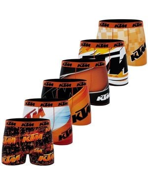 Ktm Boxers Pack surprise de 6 boxers - Orange