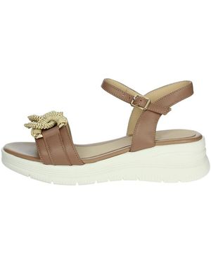 Keys Sandalen Met Sleehak K-11113 - Metallic