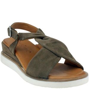 Coco Abricot Sandales Compensées Missecle-V2689G - Vert