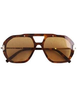 MCM Lunettes De Soleil Lunettes De Soleil - Marron