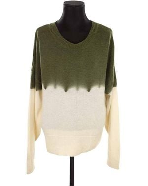 Charlie Joe Pull Pull en laine kaki - Vert