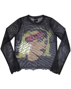 BLONDIE T-shirt Punk - Noir
