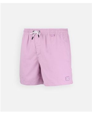 Oxbow Zwembroek Strandshort Effen Essentieel Valens - Roze