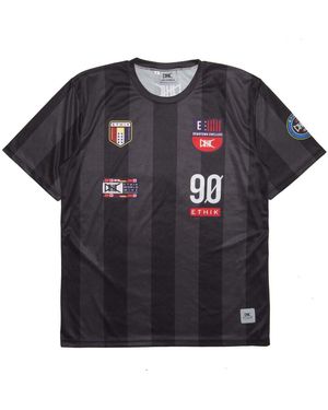 Ethika T-Shirt Unit Soccer Grigio - Noir
