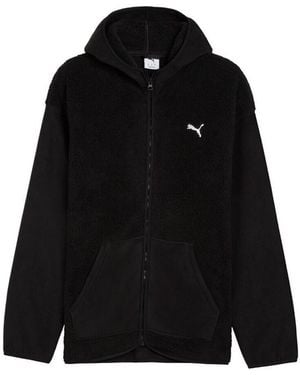 PUMA Trainingsjack Ess Elevated Relaxed - Zwart