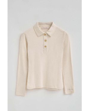 POLO CLUB Polo TESAFI HEAVY JERSEY - Blanc
