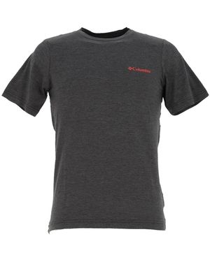 Columbia T-shirt Kwick hike back graphic ss tee - Gris
