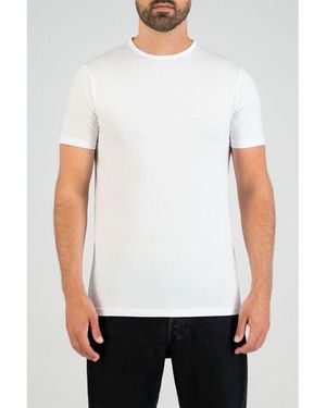 Slater T-Shirt T-Shirts Basique Lot De 2 - Blanc