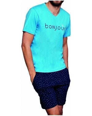 Dodo Homewear Pyjamas / Chemises de nuit Pyjama BONPSH BLEU