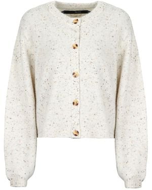 Vero Moda Vest Vmetta Ls O-Neck - Wit