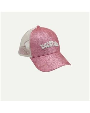 CACATOES Casquette CASQUETTE CAPOEIRA GLITTER PINK - Rose