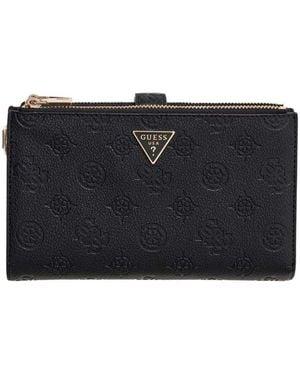 Guess Portefeuille Compagnon Blake Logo - Noir