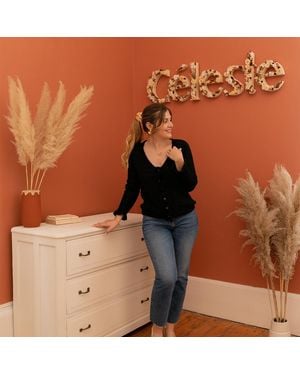 Celeste Gilet Cardigan Bergamote - Arancione