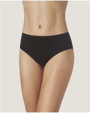 Zd - Zero Defects Zero Defects Slips Culotte Menstruelle Classique Absorption Moyenne Fil De Soja - Noir