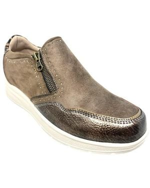 Amarpies Mocassins Chaussure Pour Femme 31131 Taupe Atl - Multicolore
