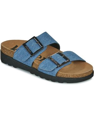 Kickers Slippers Kick Lisa - Blauw