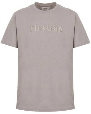 Firetrap T-shirt GT17685 - Gris