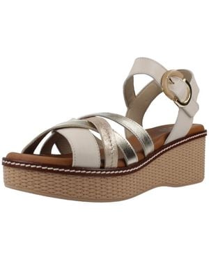 Dorking Sandales compensées D9639tilbu - Marron