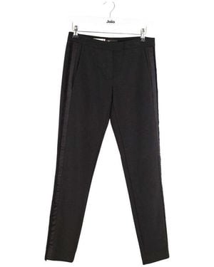 Maje Pantalon Pantalon droit noir