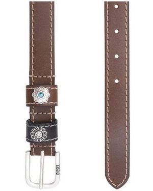 DIESEL Ceinture B-texa Belt - Marron