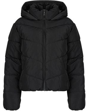 ONLY Piumino Onlclair Puffer Hood Jacket - Nero