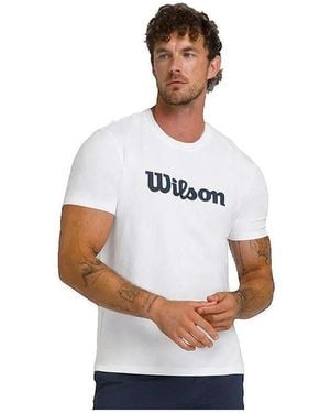 Wilson T-shirt T-shirt Easy Street blanc