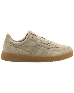 Gola Derbies HAWK SUEDE 86 FC-BONE/GUM CLB571 - Neutre